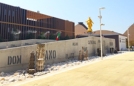 corta expo stand marmo duomo