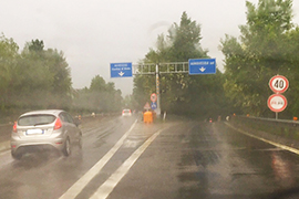 corta superstrada svincolo domo