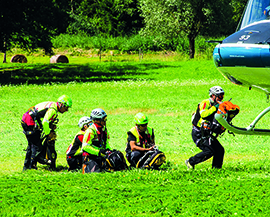 270.soccorso alpino squadra elicottero