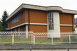 corta esterno tribunale domo edificio