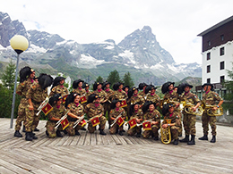 corta fanfara bersaglieri cervino