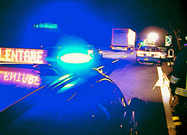 corta incidente polizia superstrada