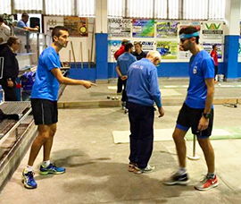 corta masera bocce riscaldamento