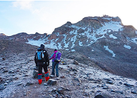 corta montagna escursione