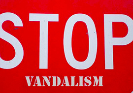 corta stop vandalismo