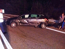 corta incidente superstrada
