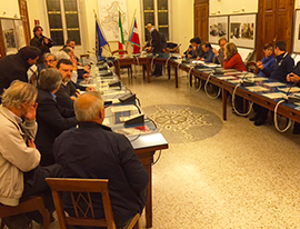 corta sindaci incontro ospedale