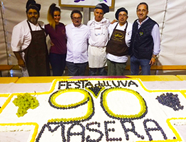 corta festa UVA 90 PASTICCERI TORTA