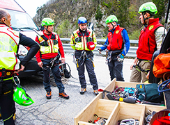 corta soccorso alpino preparazione cannobina